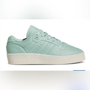NWT Adidas Rivalry Lux Low Hazy Green Sneakers